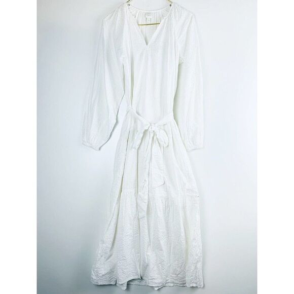 Evereve Roan + Ryan Josephina White Maxi Dress Women's Size Small Cottagecore - Picture 4 of 9